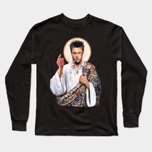 Saint Tyler Durden Long Sleeve T-Shirt